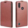 Mobigear Motorola Moto E6s (2020) Hoesje Flipcase - Bruin