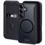 Mobiparts Shield Line Samsung Galaxy S26 MagSafe Hoesje Bookcase - Zwart