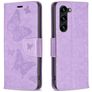 Mobigear Butterfly Samsung Galaxy S24 Plus Hoesje Bookcase Portemonnee - Paars