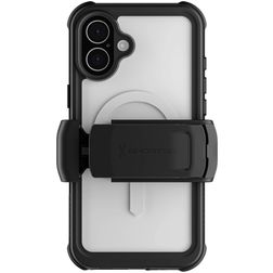 Ghostek Nautical Belt Doorzichtig iPhone 16 Plus Waterdicht MagSafe Hoesje Hardcase Backcover Shockproof - Transparant