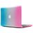 Mobigear Rainbow Matte MacBook Pro 15 Inch (2008-2012) Hoes Hardshell Laptopcover MacBook Case - Blauw / Roze - Model A1286