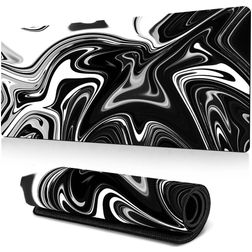 Mobigear Anti-Slip Muismat - 40 x 90 CM - Abstract Fluid 30
