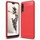 Mobigear Brushed Slim Huawei P20 Pro Hoesje Flexibel TPU Backcover - Rood