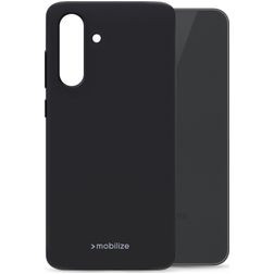 Mobilize Rubber Gelly Samsung Galaxy A36 Hoesje Flexibel TPU Backcover - Zwart