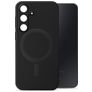 My Style Protective Flex Samsung Galaxy S25 FE MagSafe Hoesje Flexibel TPU Backcover - Zwart