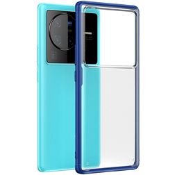 Mobigear Shockproof Vivo X80 Pro Hoesje Hardcase Backcover Shockproof - Donkerblauw