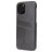 Fierre Shann Premium Card iPhone 12 Hoesje Backcover met Pasjeshouder - Grijs