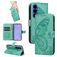 Mobigear Butterfly Samsung Galaxy S26 Plus Hoesje Bookcase Portemonnee - Groen