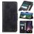 Mobigear Classy Samsung Galaxy A22 5G Hoesje Bookcase Portemonnee - Zwart