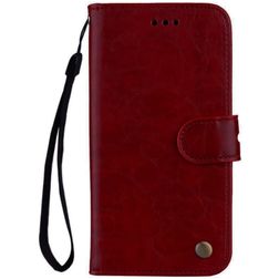 Mobigear Wallet Huawei P Smart (2018) Hoesje Bookcase Portemonnee - Rood