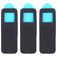 Mobigear Square Webcam Cover Privacy Schuifje - Zwart - 3-Pack (3-Pack)