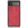 Mobigear Stitch Google Pixel 6 Pro Hoesje Backcover - Rood