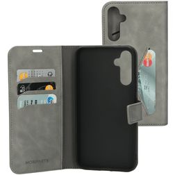 Mobiparts Classic Wallet Samsung Galaxy A34 Hoesje Bookcase Portemonnee - Granite Grey