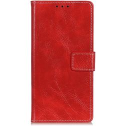 Mobigear Basic Nokia 2.2 Hoesje Bookcase Portemonnee - Rood