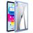 Mobigear Crystal iPad 11 (2025) Hardcase Backcover - Transparant / Blauw