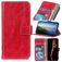 Mobigear Basic iPhone SE (2022) Hoesje Bookcase Portemonnee - Rood