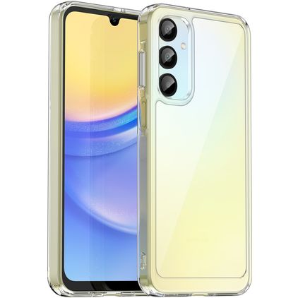 Mobigear Crystal Doorzichtig Samsung Galaxy A16 Hoesje Hardcase Backcover - Transparant
