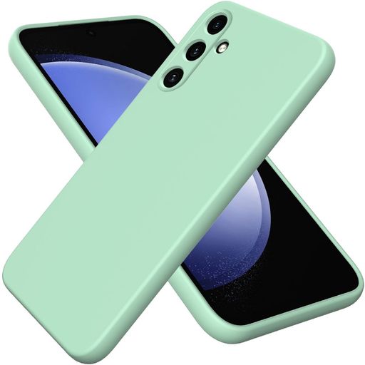 Mobigear Colors Samsung Galaxy M15 Siliconen Hoesje Backcover - Groen