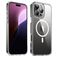 Valenta Trend Doorzichtig iPhone 16 Pro MagSafe Hoesje Hardcase Backcover - Transparant