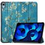 Mobigear Tri-Fold iPad 11 (2025) Hoes Bookcase - Amandelbloesem