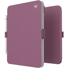 Speck Balance Folio iPad 10 (2022) Hoes Bookcase + Stylus Houder - Plumberry