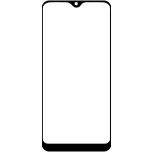 Mobigear Premium Samsung Galaxy A01 Glazen Screenprotector - Case Friendly - Zwart