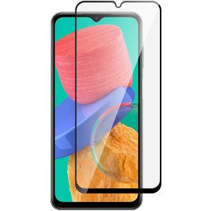 Mobigear Premium Samsung Galaxy M33 Glazen Screenprotector - Case Friendly - Zwart