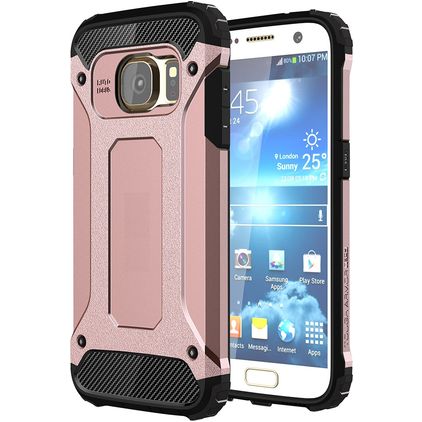 Mobigear Outdoor Samsung Galaxy S7 Hoesje Hardcase Backcover Shockproof - Roségoud