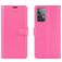 Mobigear Classic Samsung Galaxy A52 Hoesje Bookcase Portemonnee - Roze