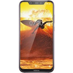 Mobigear Nokia 8.1 Glazen Screenprotector - Case Friendly
