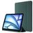 Mobigear Tri-Fold Gel iPad Air 11 Inch (2025) Hoes TPU,Kunstleer Bookcase + Stylus Houder - Groen