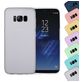 Mobigear Colors Samsung Galaxy S8 Plus Hoesje Flexibel TPU Backcover - Wit