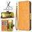 Mobigear Excellent Motorola Moto E32s Hoesje Bookcase Portemonnee - Cognac