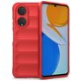 Mobigear Bumpy HONOR X7 Hoesje Flexibel TPU Backcover - Rood