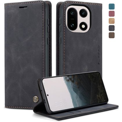 CaseMe 013 OnePlus 15 Hoesje Bookcase Portemonnee - Zwart
