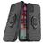 Mobigear Armor Ring iPhone 11 Hoesje Hardcase Backcover Shockproof met Ringhouder - Zwart