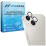 Mobigear Single iPhone 14 Plus Glazen Camera Lens Protector - Case Friendly - Sterrenlicht