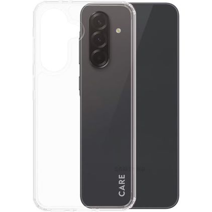 CARE by PanzerGlass Flagship Doorzichtig Samsung Galaxy A36 Hoesje Hardcase Backcover - Transparant