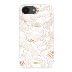 MIO iPhone 16e MagSafe Hoesje Hardcase Backcover - White Roses