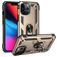 Mobigear Armor Ring iPhone 14 Pro Hoesje Hardcase Backcover Shockproof met Ringhouder - Goud