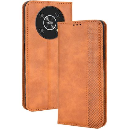 Mobigear Sensation HONOR Magic 4 Lite Hoesje Bookcase Portemonnee - Bruin