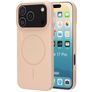 Mobiparts Slim Line iPhone 17 Pro MagSafe Hoesje Hardcase Backcover - Dune Sand