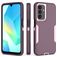 Mobigear Rugged Samsung Galaxy A26 Hoesje Hardcase Backcover Shockproof - Roze / Paars