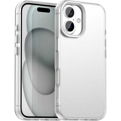 Mobigear Crystal iPhone 18 Hoesje Hardcase Backcover - Wit