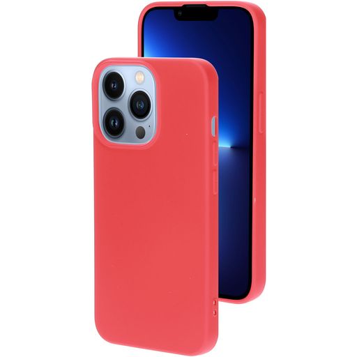 Mobiparts iPhone 13 Pro Siliconen Hoesje Backcover - Scarlet Red