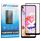 Mobigear Premium LG K51s Glazen Screenprotector - Case Friendly - Zwart
