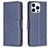 Mobigear Excellent iPhone 16 Pro Max Hoesje Bookcase Portemonnee - Blauw