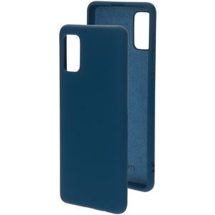 Mobiparts Samsung Galaxy A41 Siliconen Hoesje Backcover - Blueberry Blue