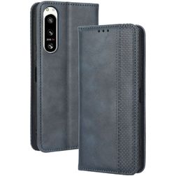 Mobigear Sensation Sony Xperia 5 IV Hoesje Bookcase Portemonnee - Blauw