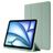 Mobigear Tri-Fold Gel iPad Air 11 Inch (2026) Hoes TPU,Kunstleer Bookcase + Stylus Houder - Groen